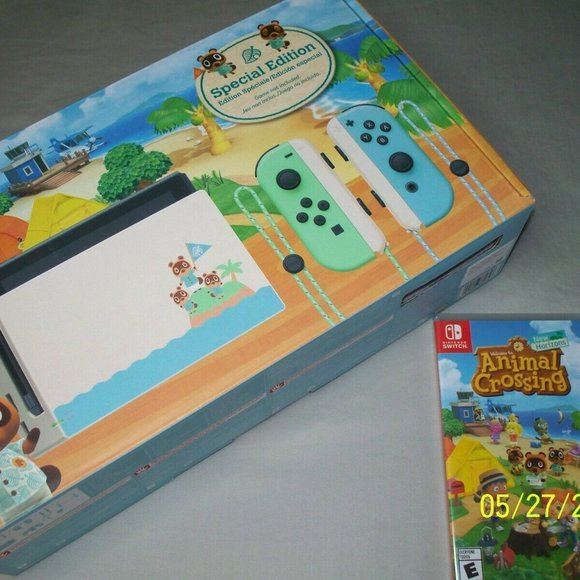 Nintendo Switch Animal Crossing: New Horizons Limited Edition Console SOLD - Picture 4 of 8